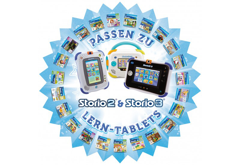 VTECH 80-233404 Storio 2 + 3 - Peppa Wutz, Mehrfarbig