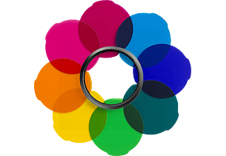 MANFROTTO Manfrotto Set di filtri ''multicolor'' per luci LED LUMIMUSE - Set di filtri di colore (8 colori)