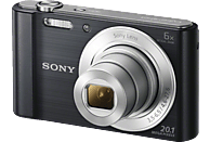 SONY Cyber-shot DSC-W810 Digitalkamera Schwarz, , 6x opt. Zoom, TFT-LCD
