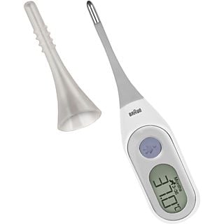 BRAUN Age Precision PRT 2000 - Thermomètre médical (Blanc/gris)