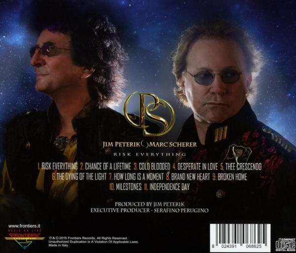 Jim Peterik;Marc Scherer - Risk Everything  - (CD)