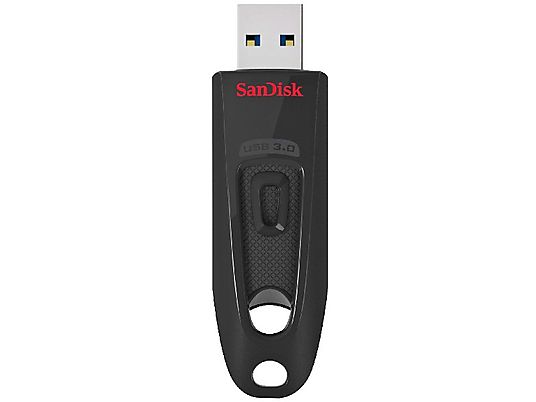 SANDISK Ultra USB 3 - Clé USB  (128 GB, Noir)