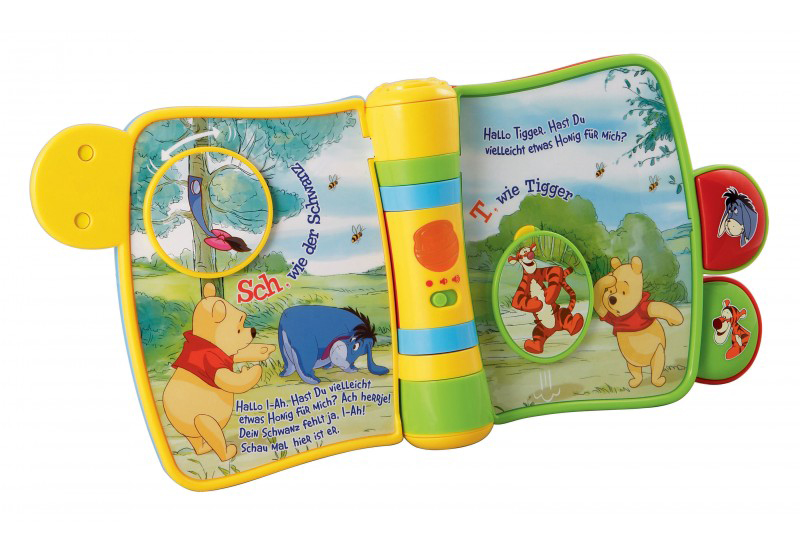 VTECH 80-119104 Winnie Puuhs Abenteuerbuch - Die lustige Honigsuche, Mehrfarbig