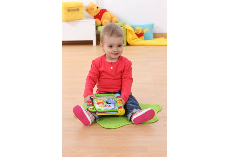 VTECH 80-119104 Winnie Puuhs Abenteuerbuch - Die lustige Honigsuche, Mehrfarbig