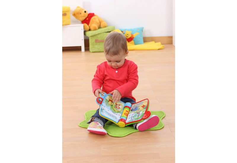 VTECH 80-119104 Winnie Puuhs Abenteuerbuch - Die lustige Honigsuche, Mehrfarbig
