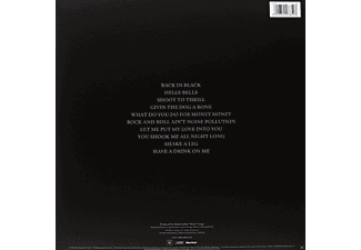 Ac/Dc - Back In Black  - (Vinyl)