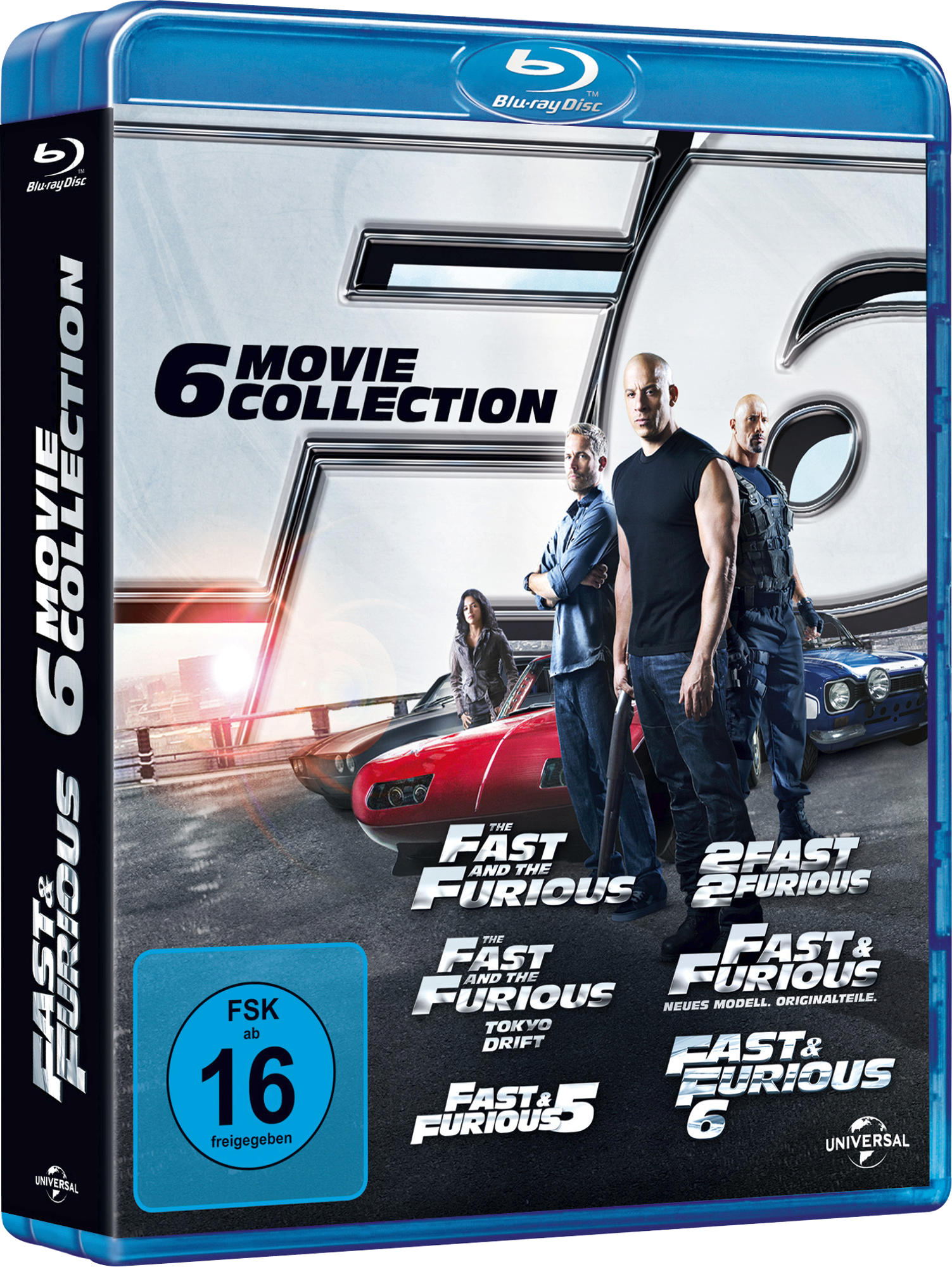 Fast & Furious - Box 6 (Movie Collection)