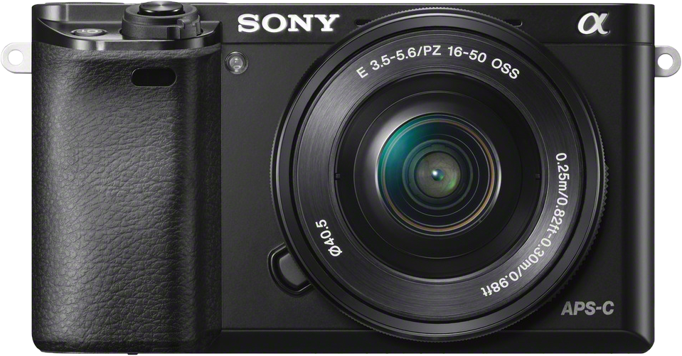 SONY ALPHA ILCE-6000 + 16-50 mm fekete kit