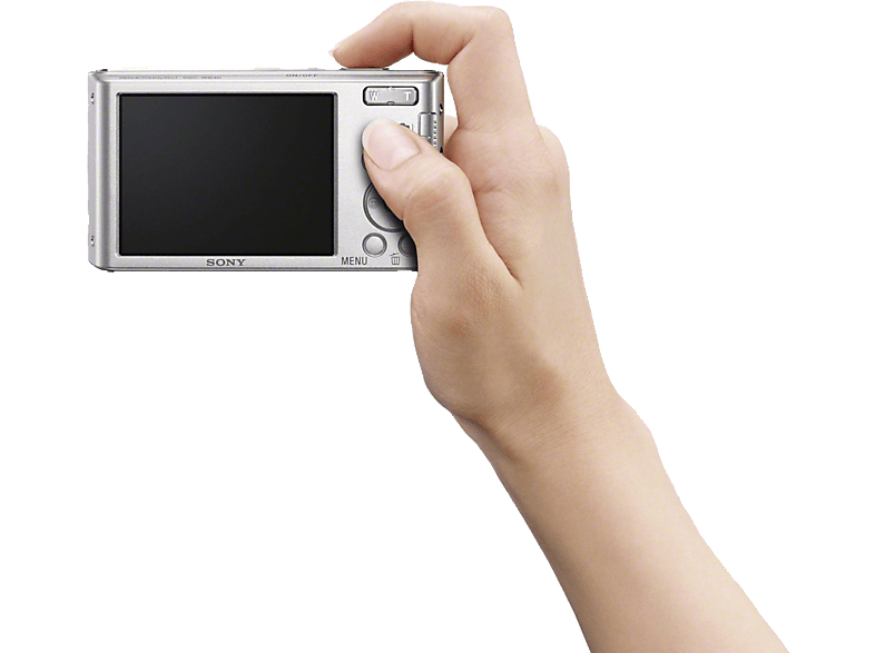 SONY Cyber-shot DSC-W830 Zeiss Digitalkamera Silber, 8x opt. Zoom