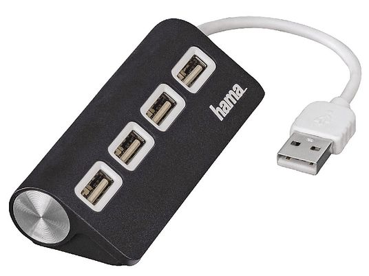HAMA hama Hub 1:4 USB 2.0 -  (Nero)
