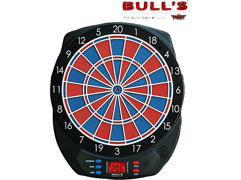 E-Dart-Bull S Dartspiel 67963 Schwarz/Rot/Blau BULL Scorpy S