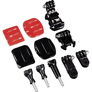 HAMA Kit d'accessoires pour GoPro 4397 - Set d'accessoires (Noir)