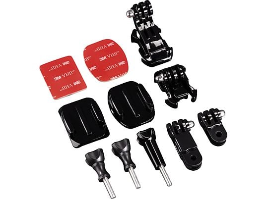 HAMA Set di accessori per GoPro 4397 - Set accessori (Nero)