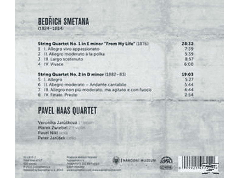 Thumbnail - Pavel Quartet Haas - Streichquartette 1 & 2 (CD)