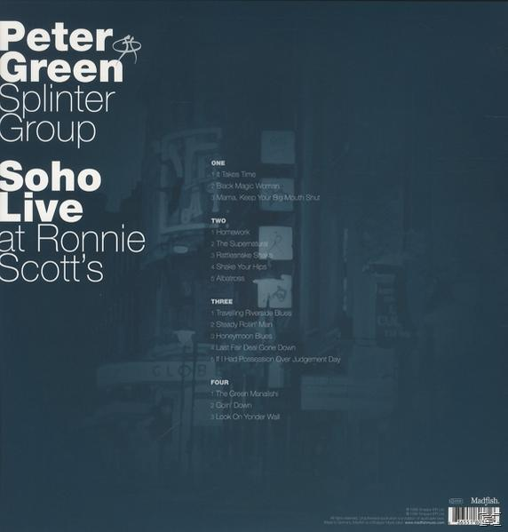 Peter Splinter Group Green - Soho Live-At Ronnie Scott's  - (Vinyl)