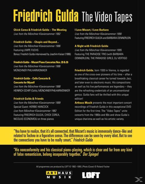 Friedrich Gulda - The Video Tapes  - (DVD)