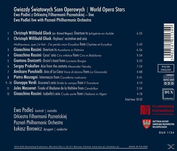 Ewa Podles, Poznan Philharmonic Orchestra - Ewa Podles Singt Arien  - (CD)
