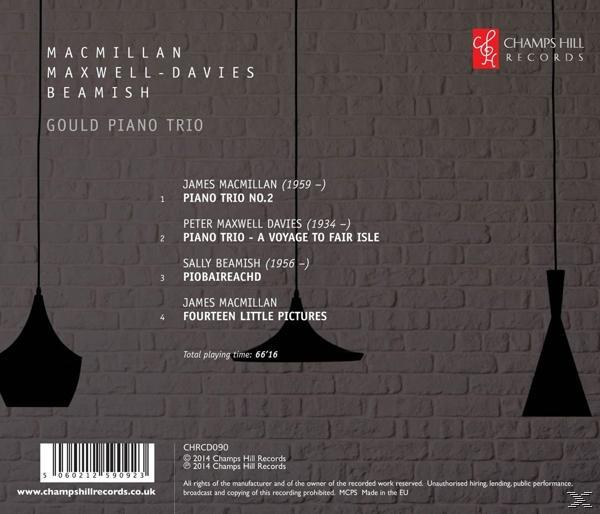 Gould Piano Trio - Works For Piano  - (CD)