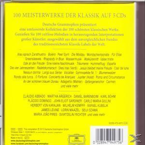 CD-Cover mit Text über klassische Musik und einer Titelliste.