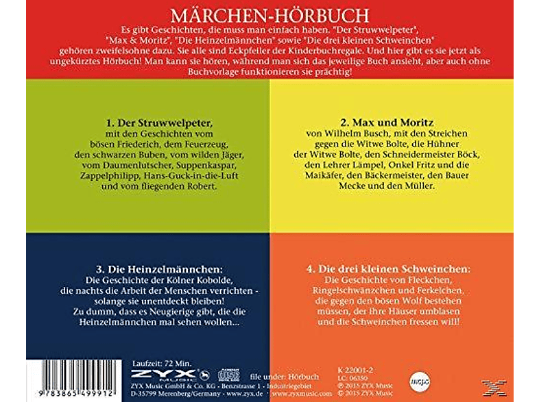 Thumbnail - Unknown Artist - Märchen-Hörbuch (CD)