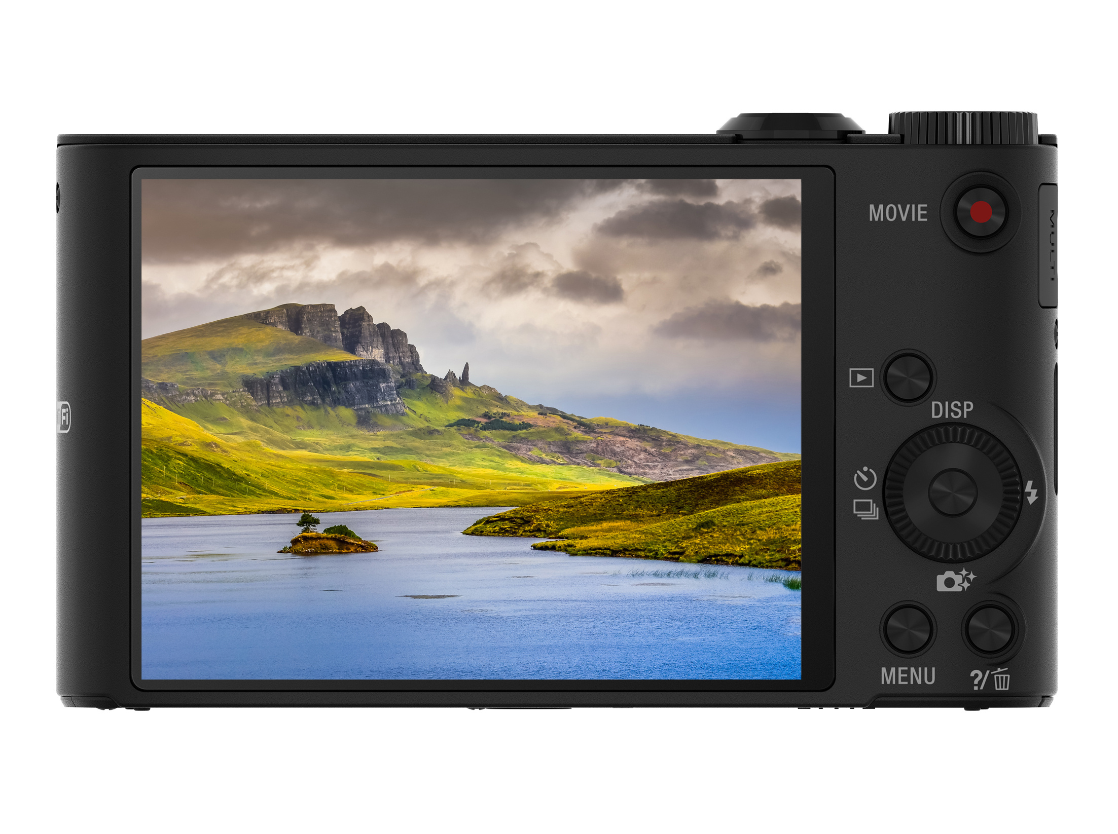 SONY Cyber-shot DSC-WX350 NFC Digitalkamera Schwarz, 20x opt. Zoom, TFT-LCD, Xtra Fine, WLAN