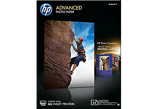 HP 13x18 Avancerat Glansigt Fotopapper 250G (25)