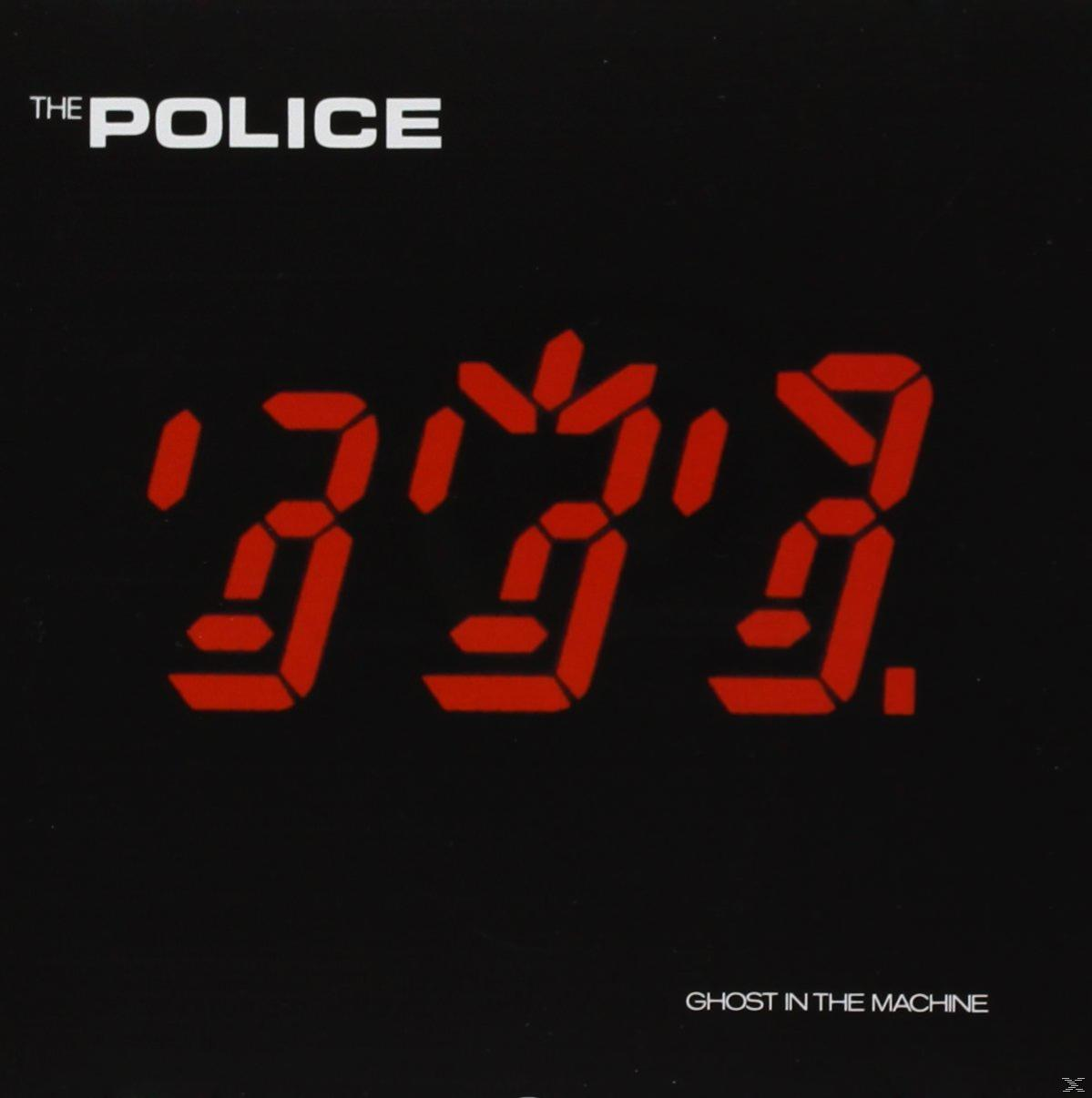 Albumcover: Das Police-Logo und roter Text im Digitalstil mit der Aufschrift '333' auf schwarzem Hintergrund.
