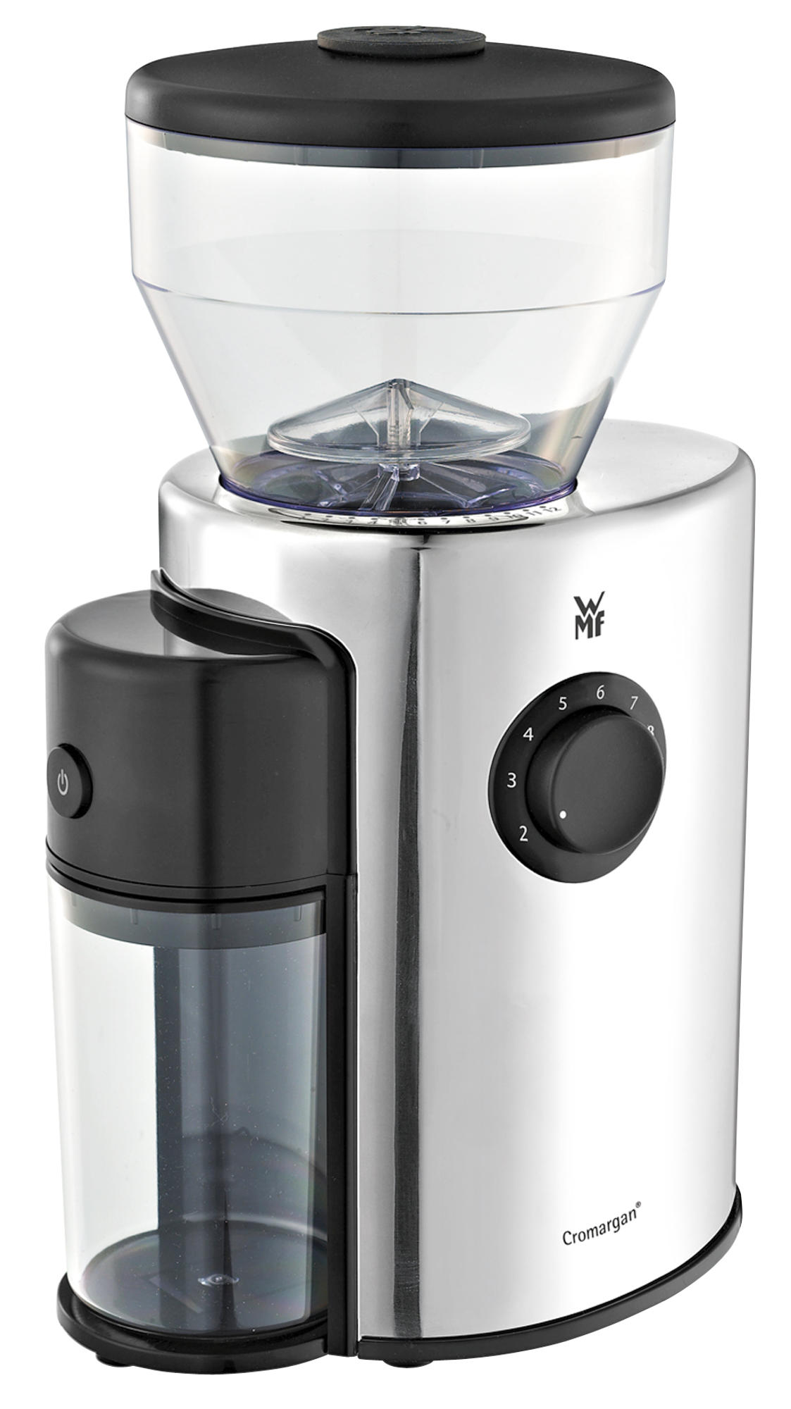 WMF 04.1702.0021 Skyline  Kaffeemühle Cromargan® 150 Watt, Stahl-Kegelmahlwerk