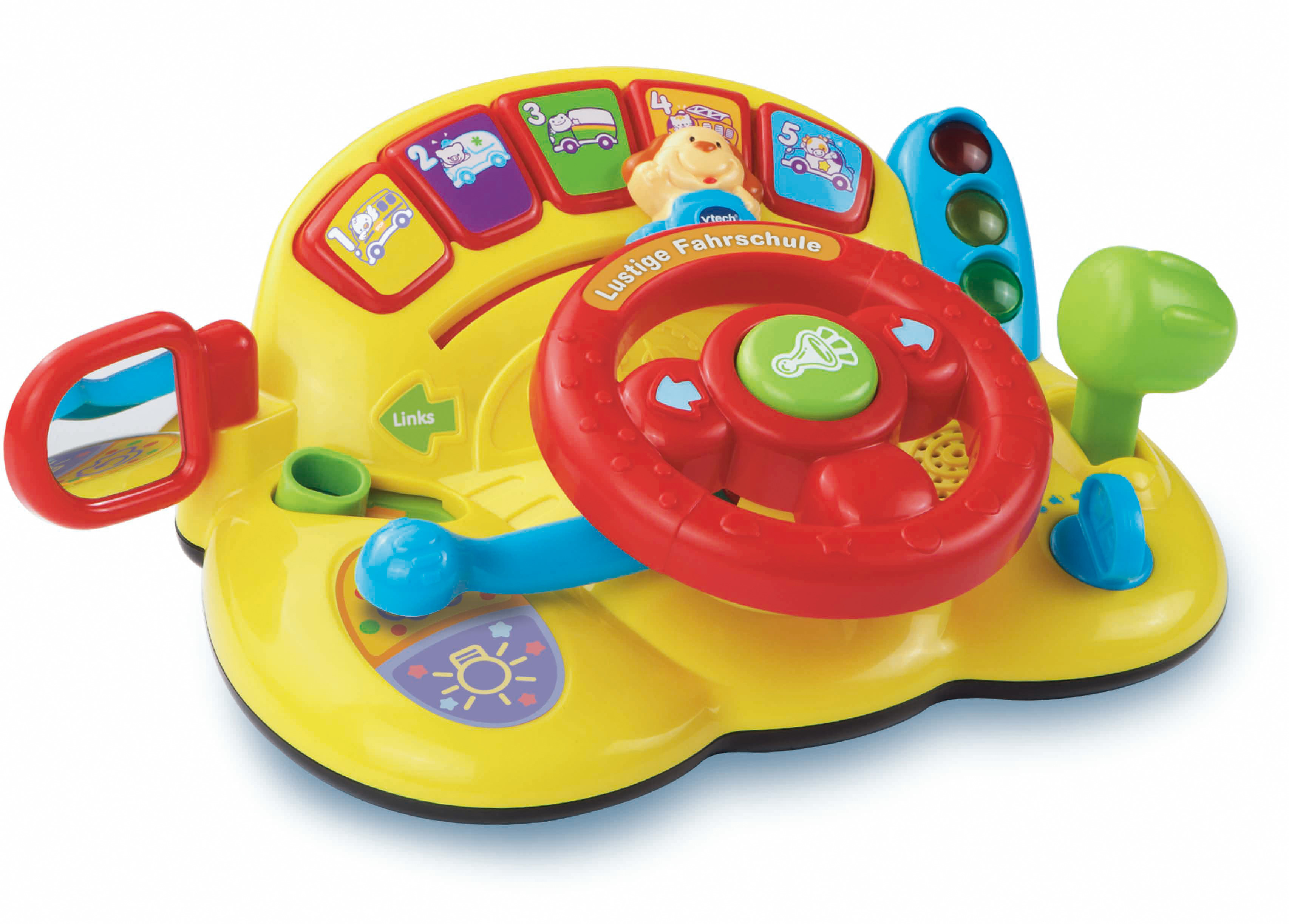VTECH 80-166604 Lustige Fahrschule, Mehrfarbig