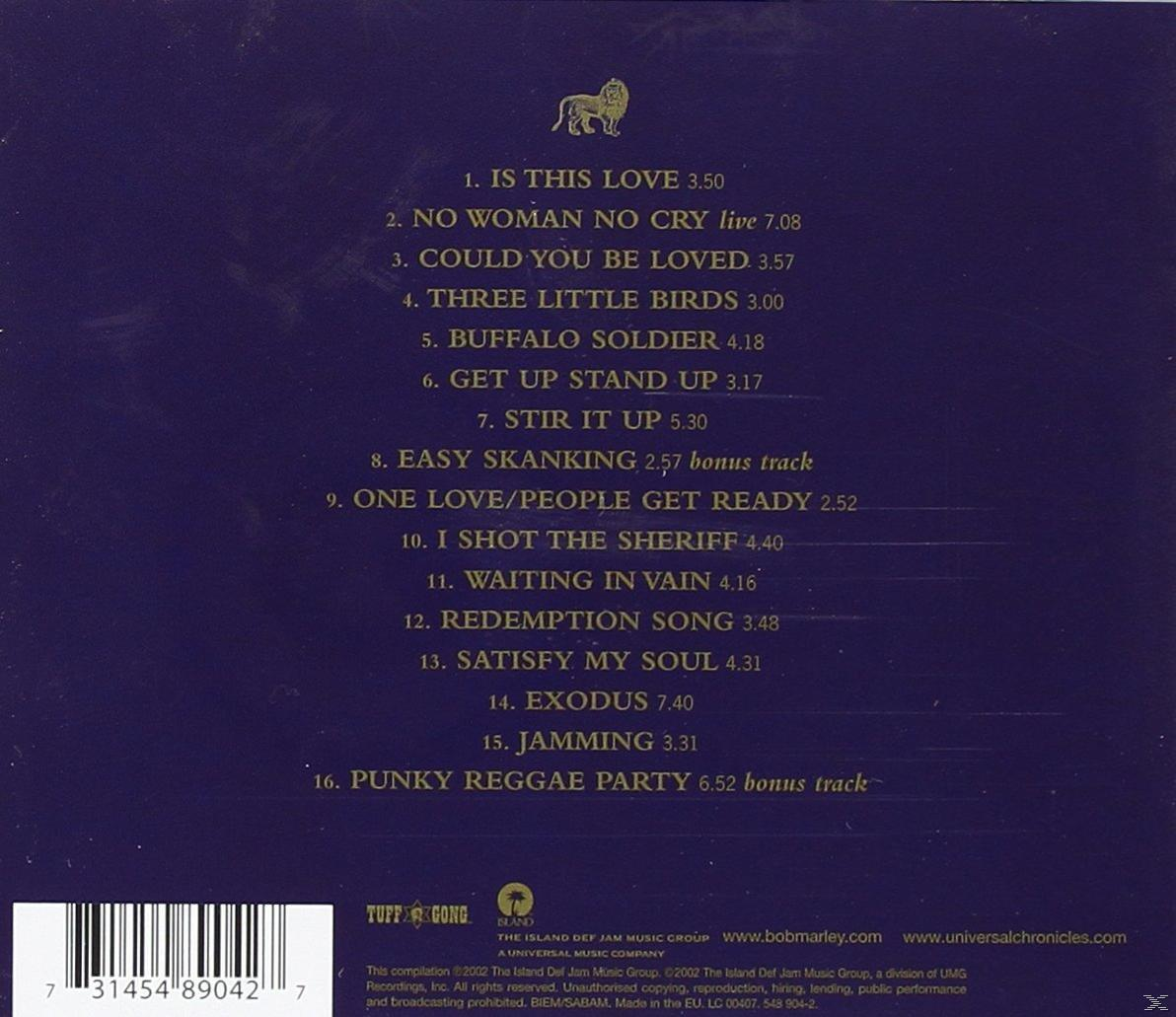 Lila CD-Cover mit Titelliste und Logo. Enthält einen Barcode und eine Liste der Songs.