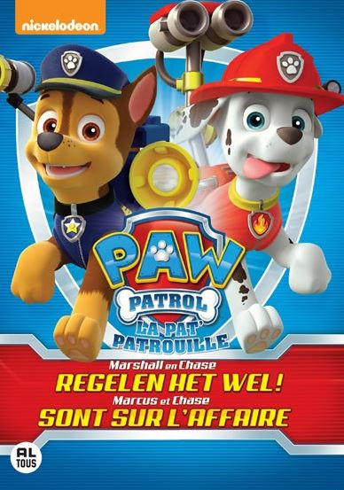 Paw Patrol: Marshall En Chase Regelen Het Wel - DVD