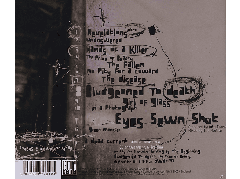 Thumbnail - Suicide Silence - The Cleansing (CD EXTRA/Enhanced)