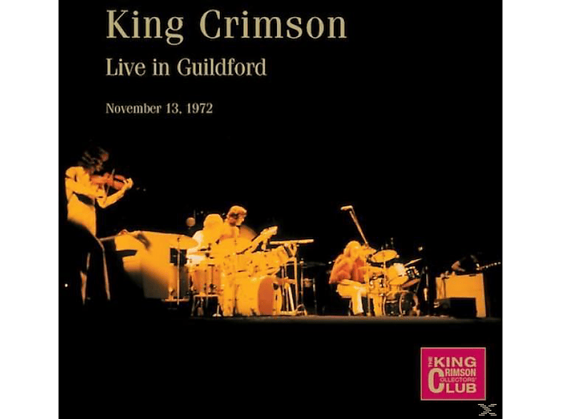 November - Live 1972 Crimson In King Guildford, 13th, (CD) -