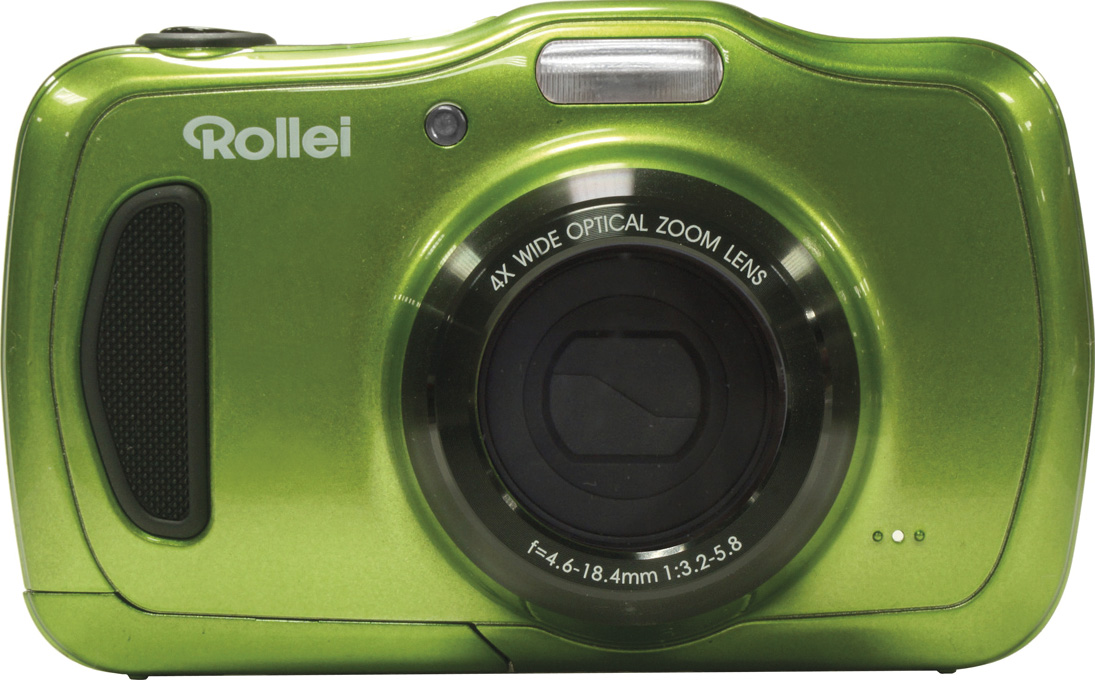 ROLLEI Sportsline 100 LCD-Panel Digitalkamera opt. 4x Grün, Zoom, 