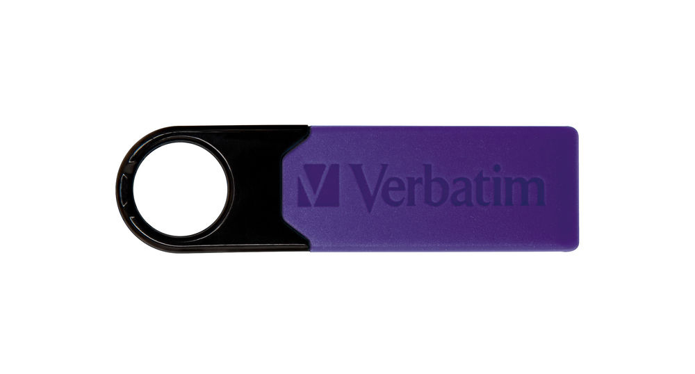 VERBATIM 47415 PLUS USB-Stick, 16 GB, 10 MB/s, Violett