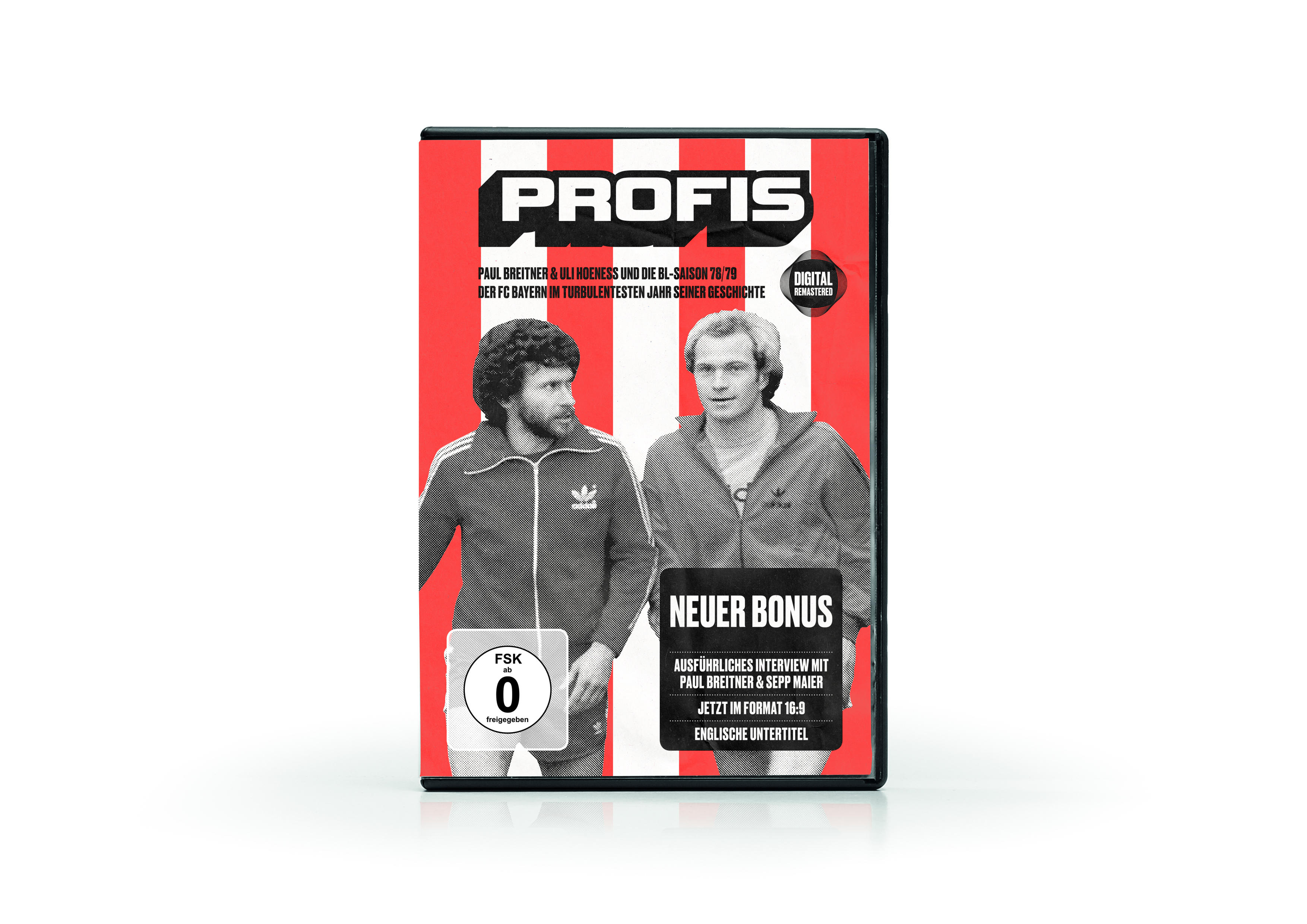 DVD-Cover eines deutschen Films mit zwei Männern in Adidas-Kleidung.