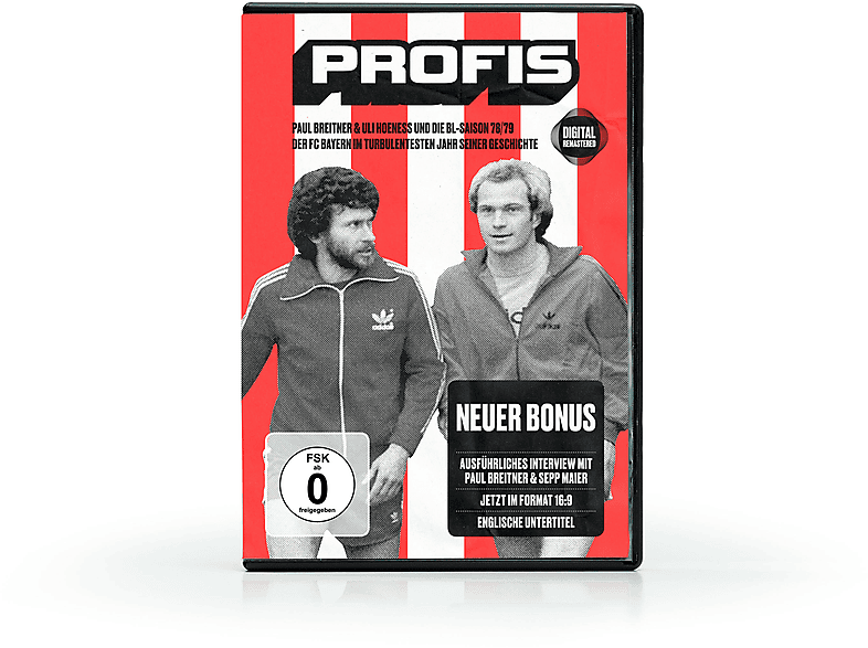 Thumbnail - Profis - Ein Jahr Fußball mit Paul Breitner und Uli Hoeneß DVD