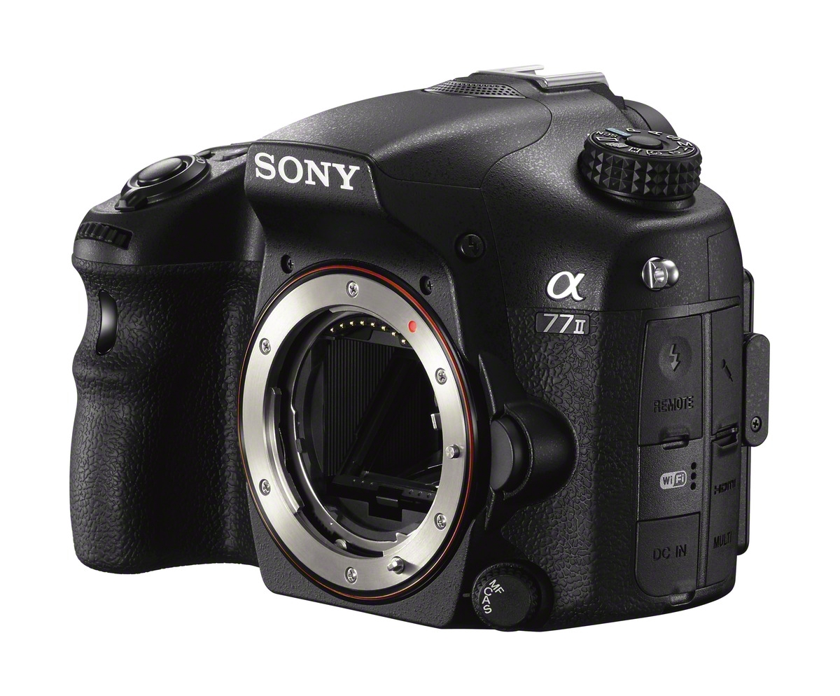 SONY Alpha 77 M2 Body (ILCA-77M2) Spiegelreflexkamera, 24,3 Megapixel, Full-HD, WLAN, Schwarz
