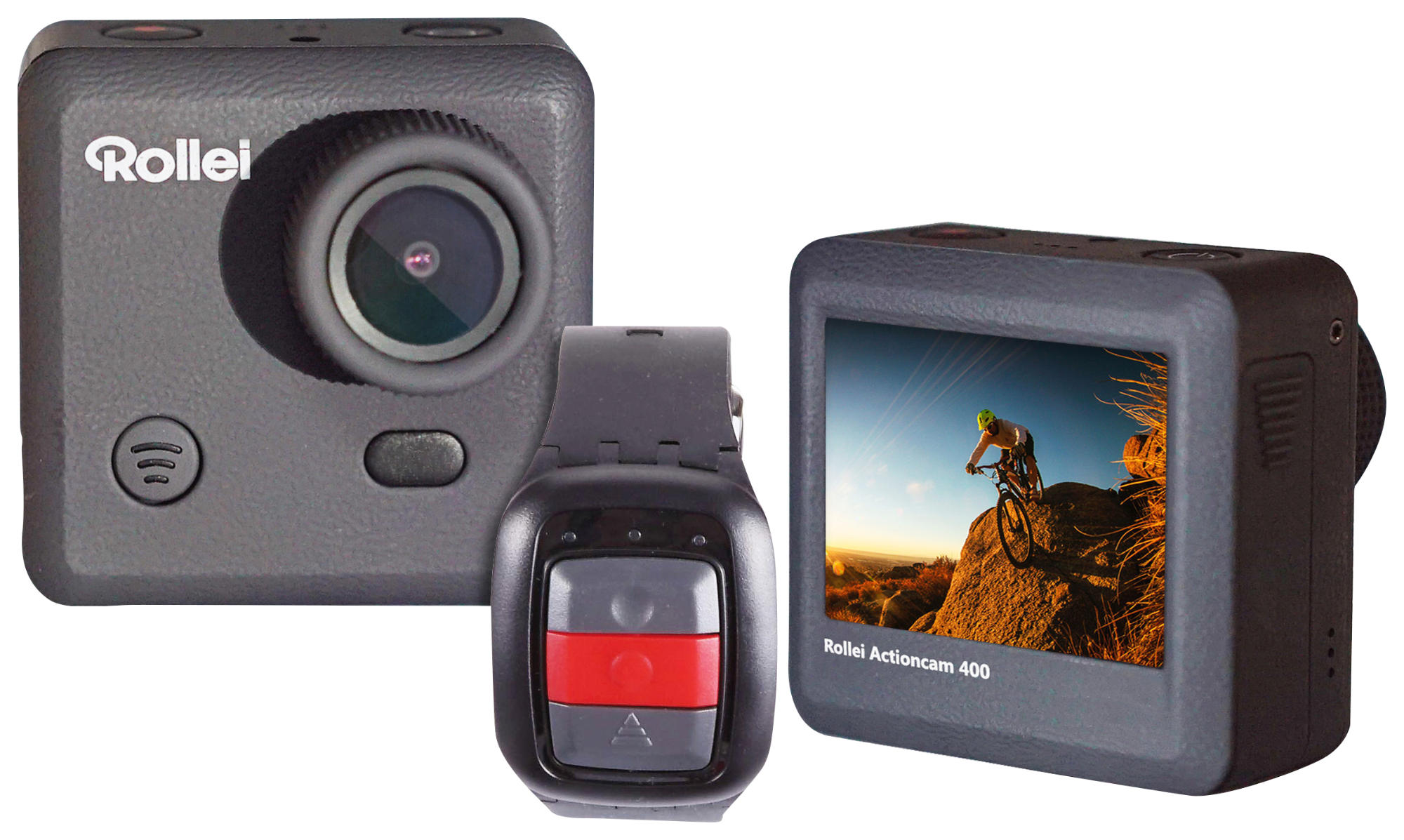 ROLLEI Actioncam 400 Actioncam  inkl. Fernbedienung, WLAN