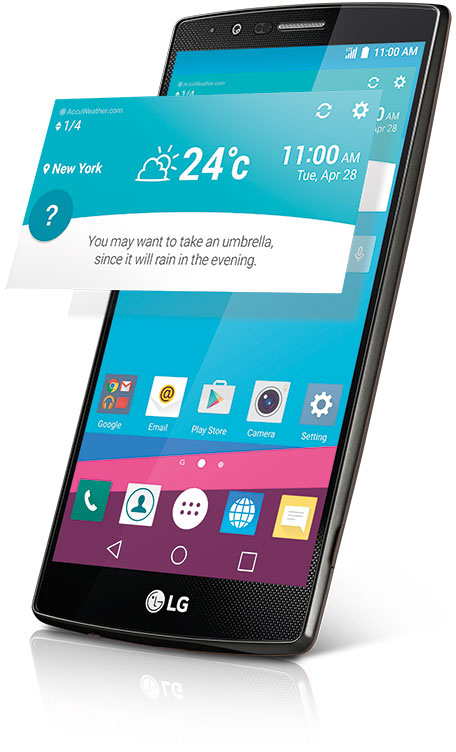 LG G4 32 GB Silber