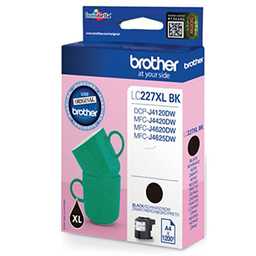 BROTHER Original Schwarz (LC-227XLBK) Tintenpatrone