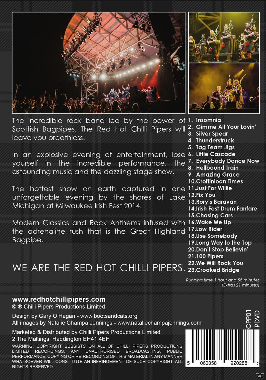 Irish Red Fest, (DVD) Live Pipers Hot - The Usa Lake At Chilli - 2014-Milwaukee