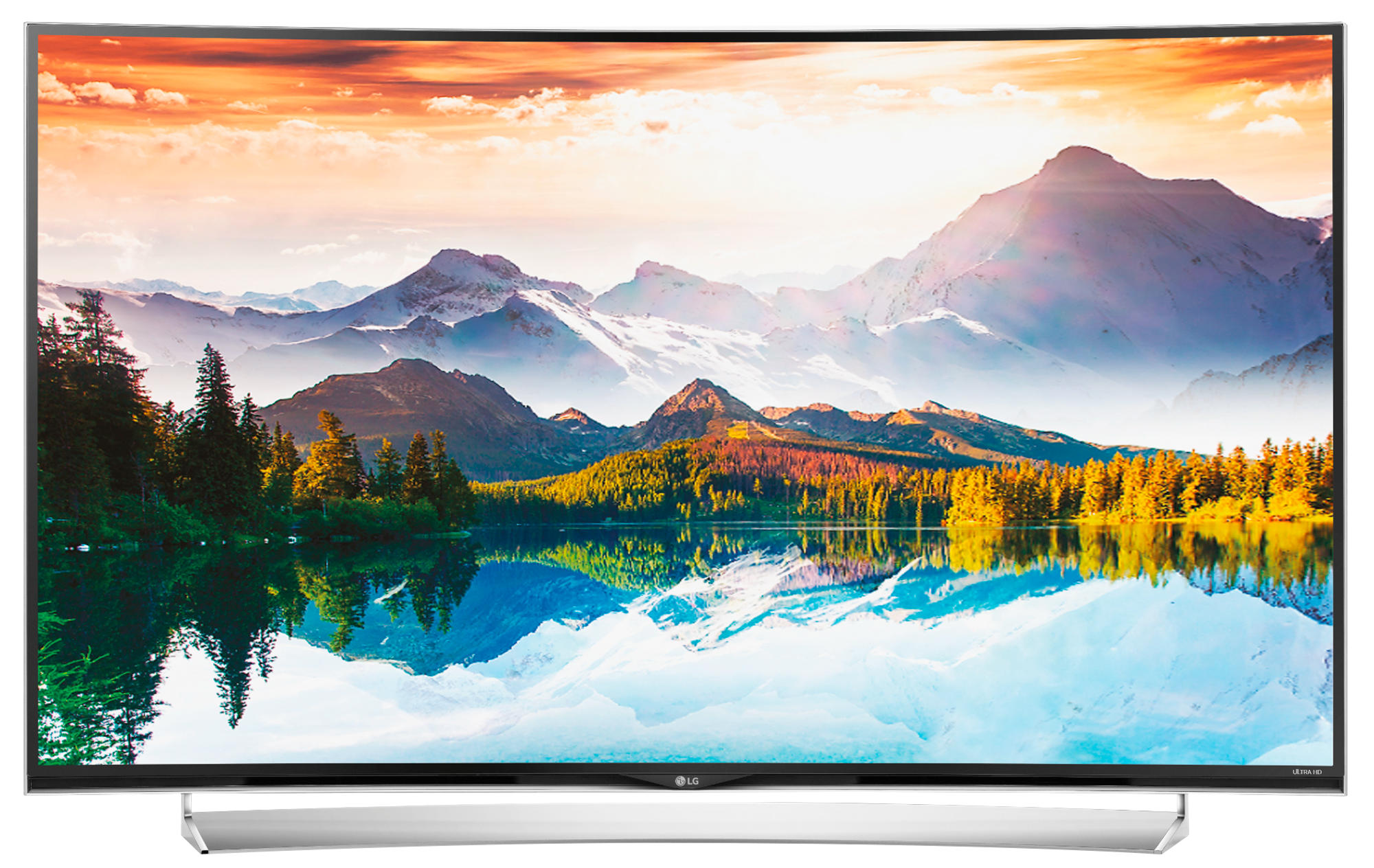 TV LED 55" - LG 55UG870V, Curvo, 4K, Panel IPS, Smart TV WEBOS 2.0