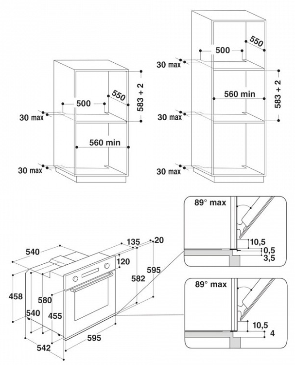 WHIRLPOOL AKP 745 IX beépíthető sütő