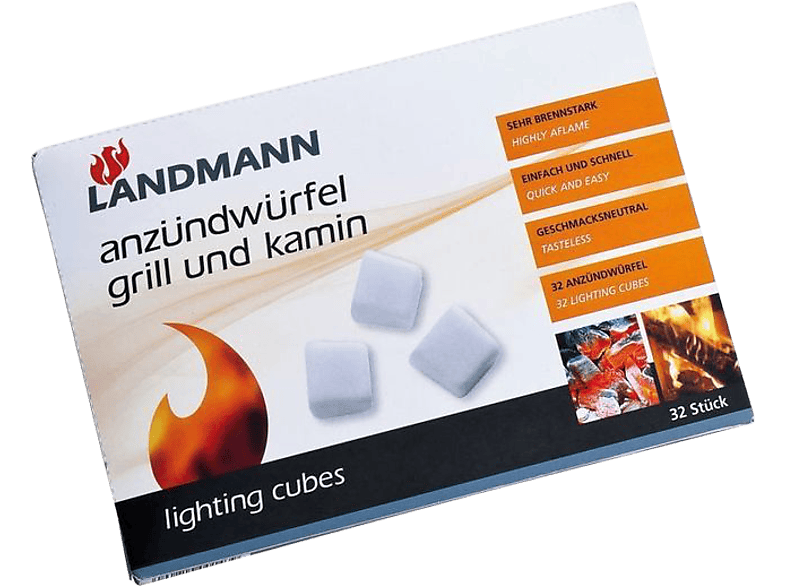 LANDMANN 143 grill/kandalló gyújtókocka 32 db