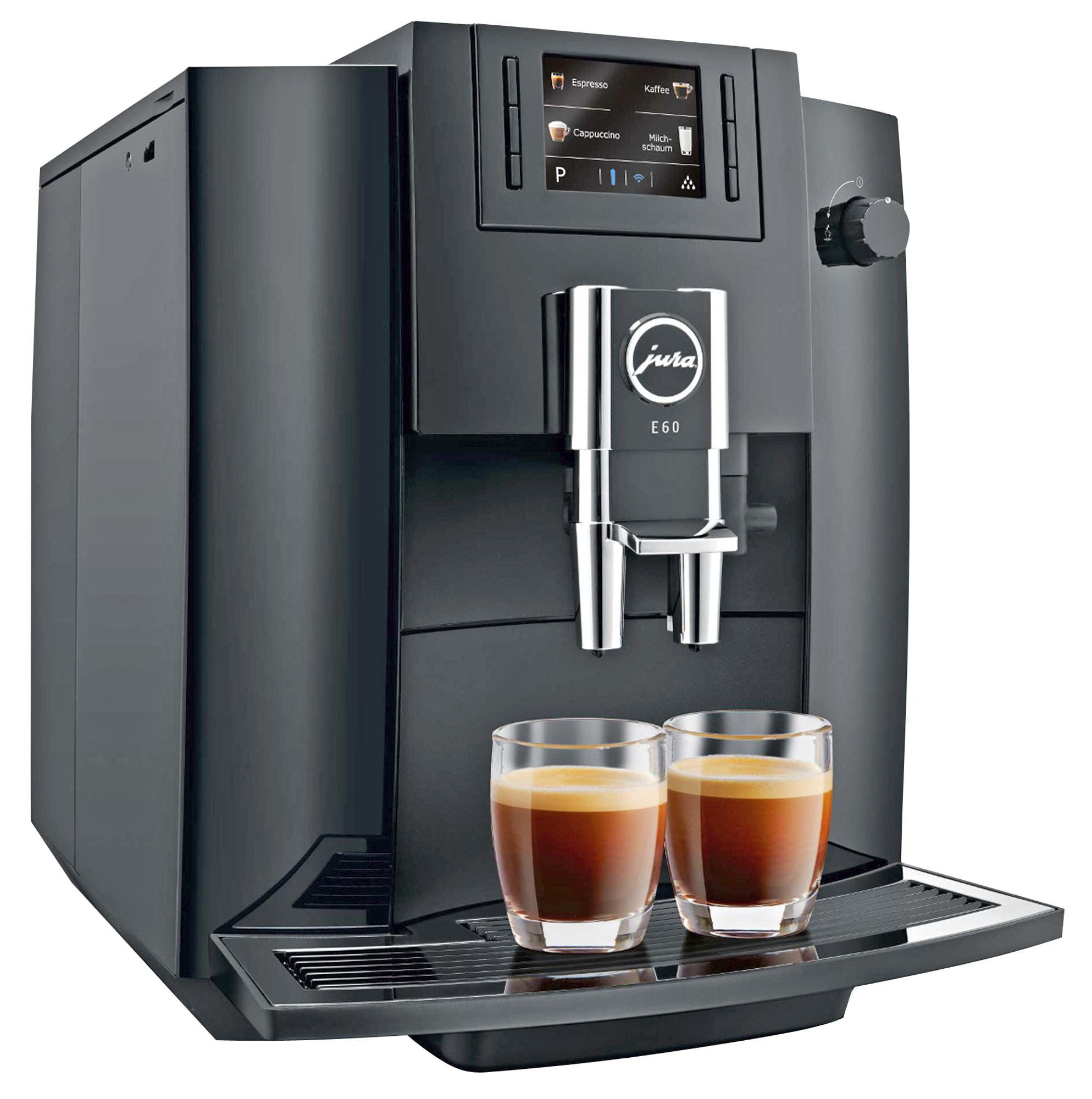 JURA E60  Kaffeevollautomat Piano Black