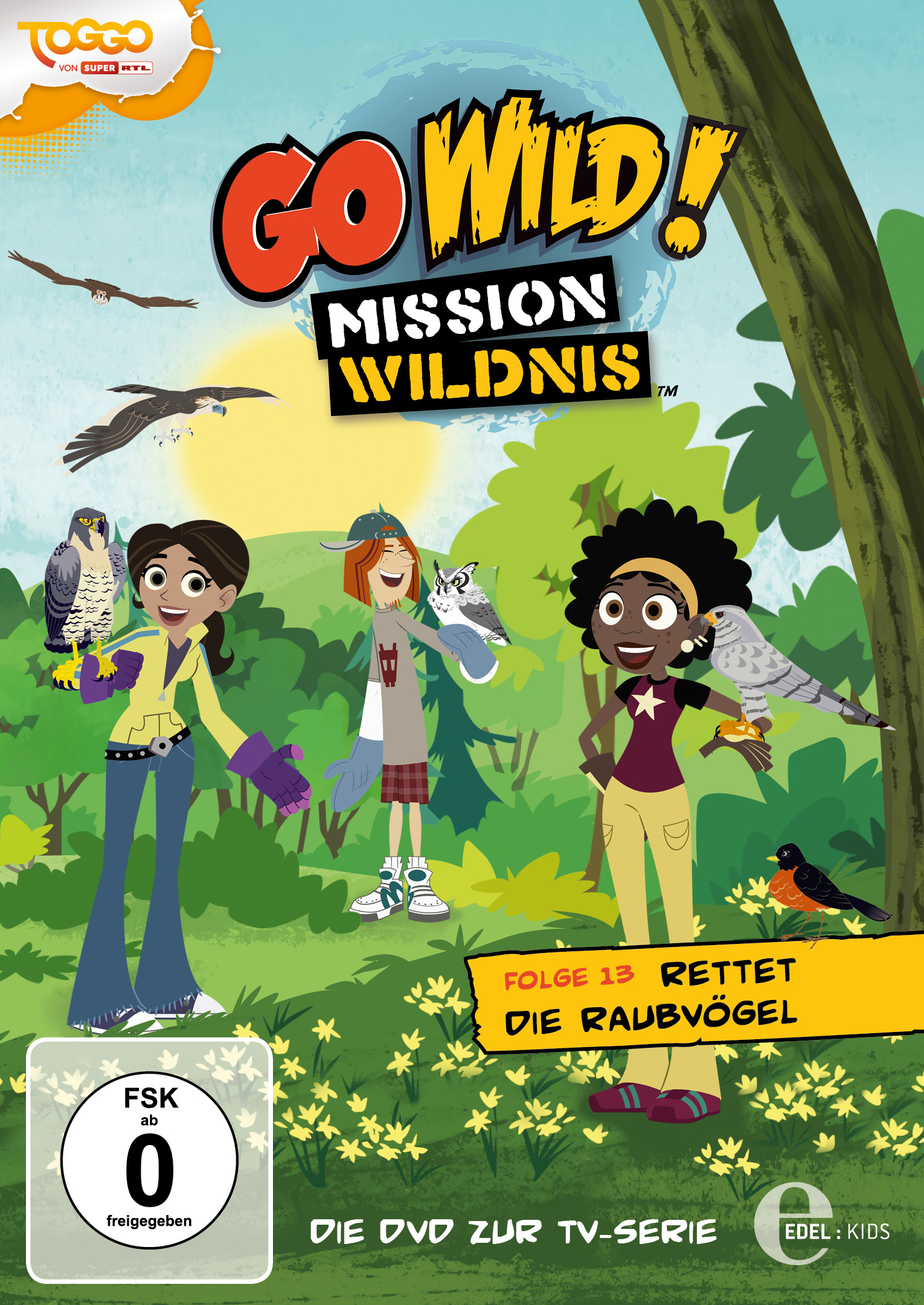 Go Wild! Mission Wildnis - Folge 13: Rettet die Raubvögel DVD