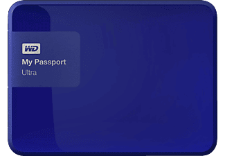 WESTERN DIGITAL My Passport Ultra 1TB, blau, USB (WDBCFF0010BBL-EESN)