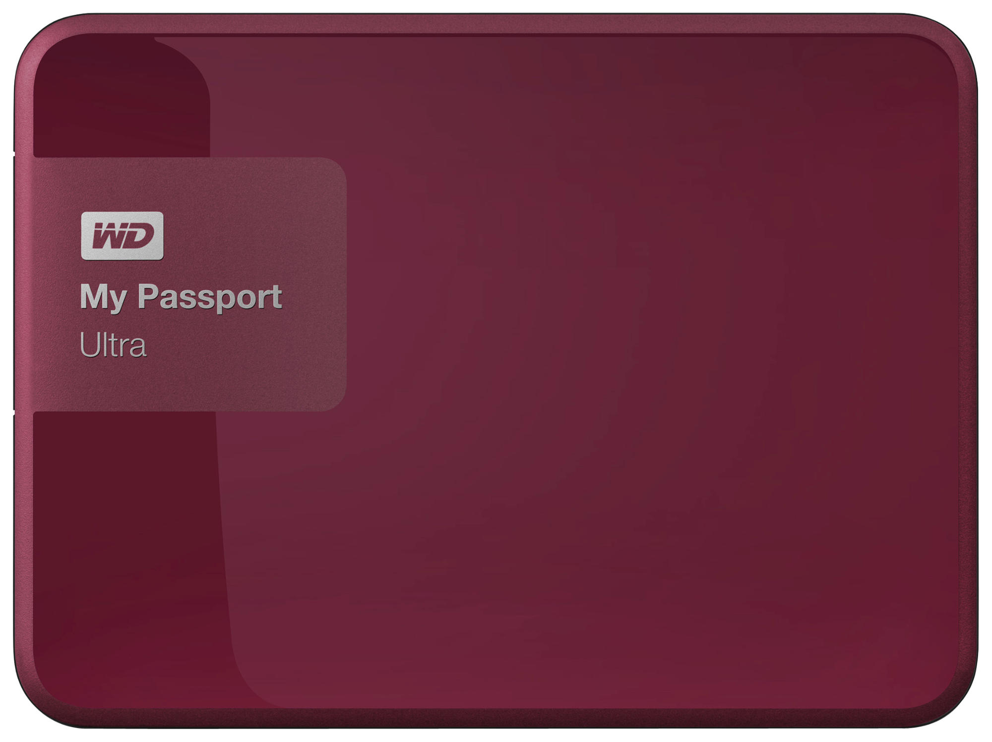 Disco duro externo 1 TB - Western Digital Passport Ultra, Blanco + Funda