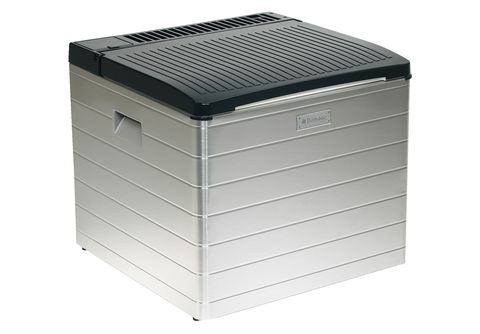 DOMETIC RC 2200 EGP Kühlbox (41 Liter, 12V Anschluss, Aluminium/Schwarz)  Kühlboxen